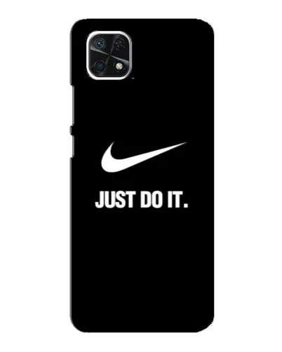 Чехол для Samsung Galaxy A22 5G с картинкой «Классический принт Nike» Чехол для Samsung Galaxy A22 5G с картинкой «Классический принт Nike»
