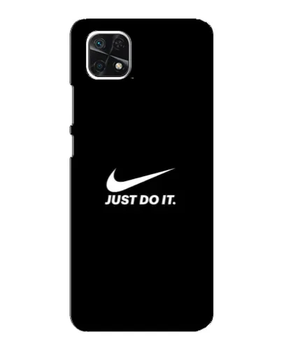 Чехол для Samsung Galaxy A22 5G с картинкой «Минимализм от Nike» Чехол для Samsung Galaxy A22 5G с картинкой «Минимализм от Nike»