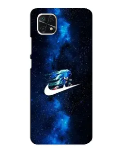 Чехол для Samsung Galaxy A22 5G с картинкой «Звездный путь Nike»