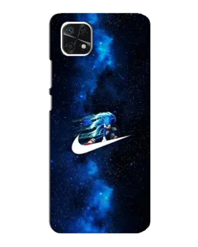 Чехол для Samsung Galaxy A22 5G с картинкой «Звездный путь Nike» Чехол для Samsung Galaxy A22 5G с картинкой «Звездный путь Nike»