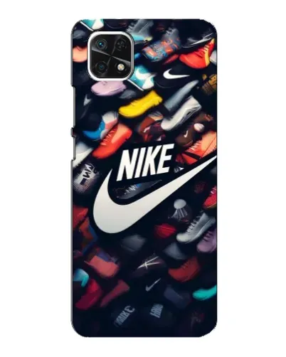 Чехол для Samsung Galaxy A22 5G с картинкой «Коллекция кроссовок Nike» Чехол для Samsung Galaxy A22 5G с картинкой «Коллекция кроссовок Nike»