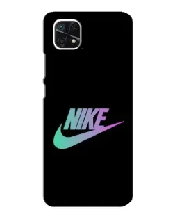 Чехол для Samsung Galaxy A22 5G с картинкой «Nike — городская ночь»