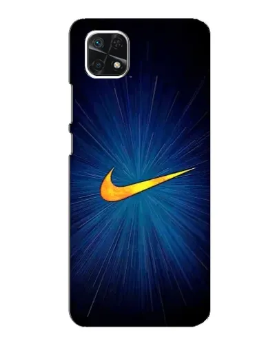 Чехол для Samsung Galaxy A22 5G с картинкой «Синий пульс Nike» Чехол для Samsung Galaxy A22 5G с картинкой «Синий пульс Nike»
