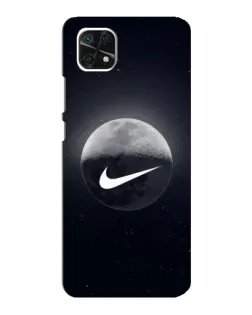 Чехол для Samsung Galaxy A22 5G с картинкой «Nike в стиле граффити»