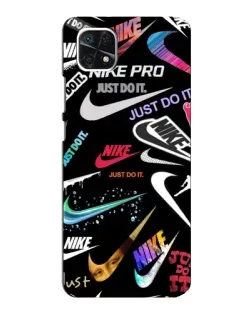 Чехол для Samsung Galaxy A22 5G с картинкой «Nike — роскошь»