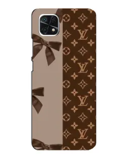 Чехол для Samsung Galaxy A22 5G с картинкой «Louis Vuitton — банты»