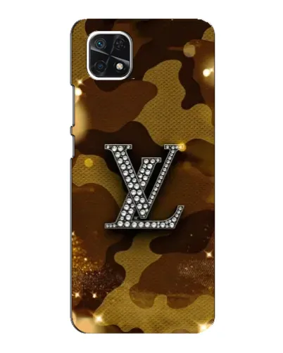 Чехол для Samsung Galaxy A22 5G с картинкой «Камуфляжный Louis Vuitton»