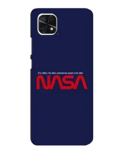 Чехол для Samsung Galaxy A22 5G с картинкой «NASA — глубокий космос»