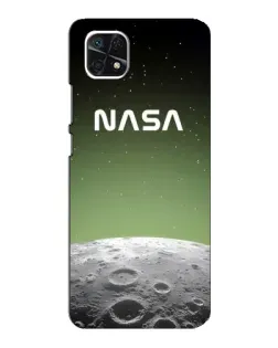 Чехол для Samsung Galaxy A22 5G с картинкой «NASA — лунный градиент»