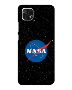 Чехол для Samsung Galaxy A22 5G с картинкой «NASA — звездное небо»