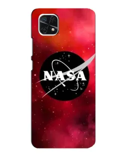Чохол для Samsung Galaxy A22 5G з картинкою «NASA — червона туманність»