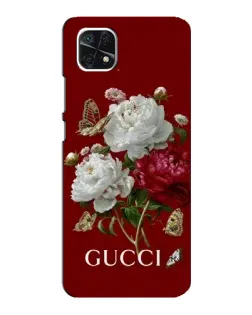 Чехол для Samsung Galaxy A22 5G с картинкой «Gucci —  сад»