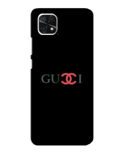 Чехол для Samsung Galaxy A22 5G с картинкой «Gucci — красный градиент»