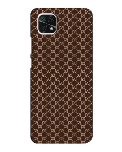 Чохол для Samsung Galaxy A22 5G з картинкою «Gucci — шоколадна сітка» Чохол для Samsung Galaxy A22 5G з картинкою «Gucci — шоколадна сітка»