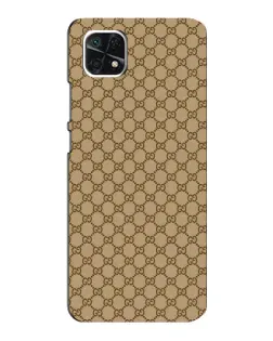 Чохол для Samsung Galaxy A22 5G з картинкою «Gucci — класичний беж»
