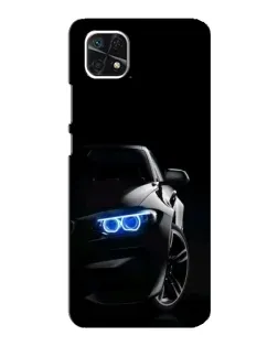 Чохол для Samsung Galaxy A22 5G з картинкою «BMW — нічний погляд»