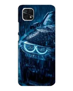 Чохол для Samsung Galaxy A22 5G з картинкою «BMW під дощем»