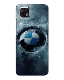 Чохол для Samsung Galaxy A22 5G з картинкою «Логотип BMW — лід»