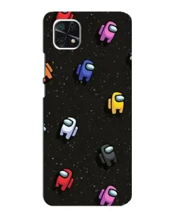 Чохол для Samsung Galaxy A22 5G з картинкою «Космічний патерн Among Us» Чохол для Samsung Galaxy A22 5G з картинкою «Космічний патерн Among Us»