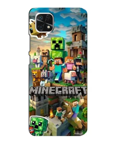 Чехол для Samsung Galaxy A22 5G с картинкой «Замок Minecraft» Чехол для Samsung Galaxy A22 5G с картинкой «Замок Minecraft»