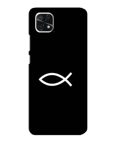 Чохол для Samsung Galaxy A22 5G з картинкою «Символ риби Jesus» Чохол для Samsung Galaxy A22 5G з картинкою «Символ риби Jesus»