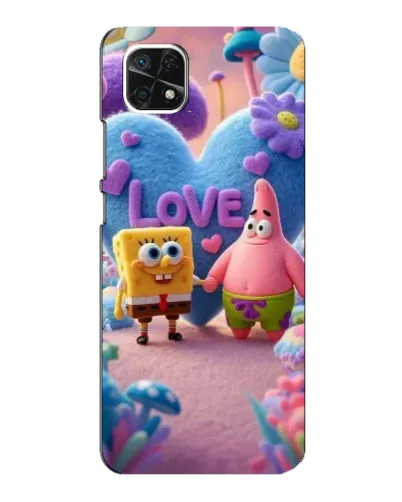 Чехол для Samsung Galaxy A22 5G с картинкой «Губка Боб Патрик» Чехол для Samsung Galaxy A22 5G с картинкой «Губка Боб Патрик»