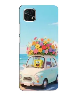 Чехол для Samsung Galaxy A22 5G с картинкой «Автомобильное путешествие»