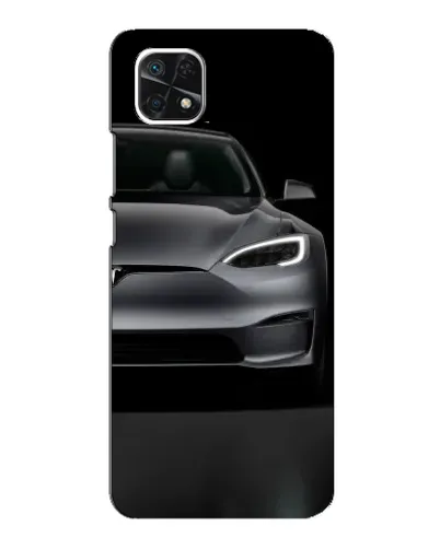 Чехол для Samsung Galaxy A22 5G с картинкой «Tesla Model S Look»