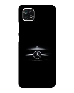 Чехол для Samsung Galaxy A22 5G с картинкой «Mercedes — абстрактные линии»