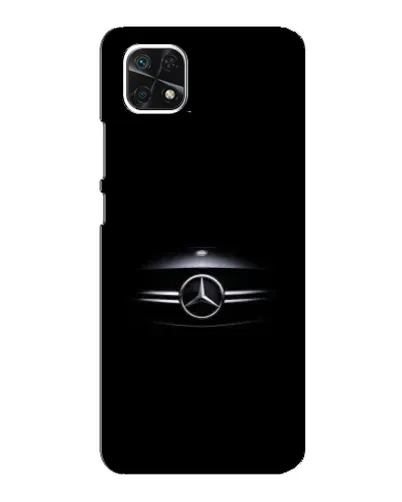 Чехол для Samsung Galaxy A22 5G с картинкой «Mercedes — абстрактные линии»