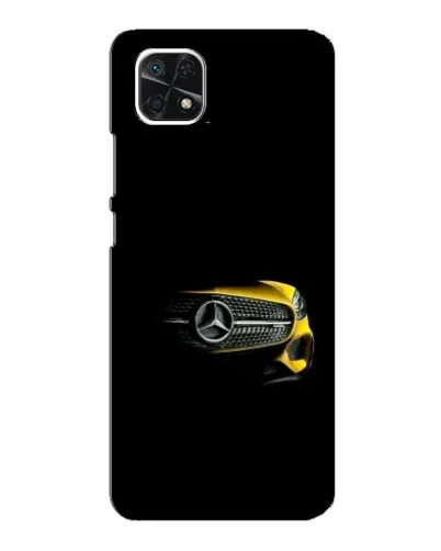 Чехол для Samsung Galaxy A22 5G с картинкой «Mercedes — ретро стиль»