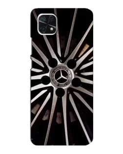 Чехол для Samsung Galaxy A22 5G с картинкой «Диск Mercedes»