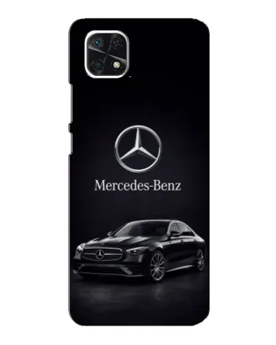 Чехол для Samsung Galaxy A22 5G с картинкой «Mercedes — решетка радиатора»