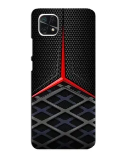 Чехол для Samsung Galaxy A22 5G с картинкой «Mercedes Carbon Grid»