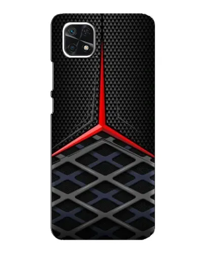 Чехол для Samsung Galaxy A22 5G с картинкой «Mercedes Carbon Grid»