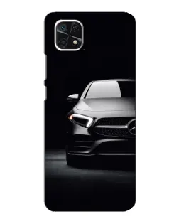 Чехол для Samsung Galaxy A22 5G с картинкой «Свет фар Mercedes»