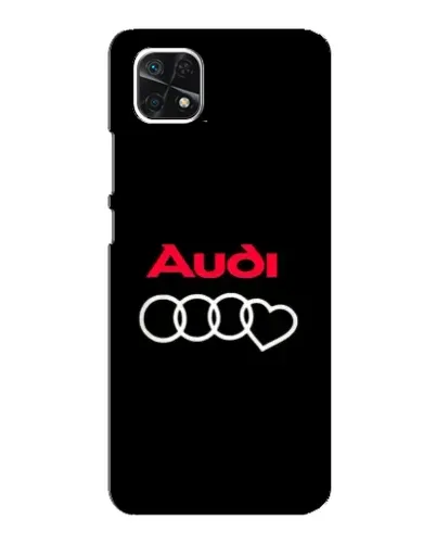 Чехол для Samsung Galaxy A22 5G с картинкой «Логотип Audi Heart» Чехол для Samsung Galaxy A22 5G с картинкой «Логотип Audi Heart»