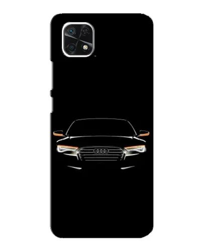 Чехол для Samsung Galaxy A22 5G с картинкой «Audi — ночной контур» Чехол для Samsung Galaxy A22 5G с картинкой «Audi — ночной контур»