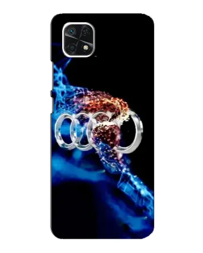 Чехол для Samsung Galaxy A22 5G с картинкой «Энергия лого Audi» Чехол для Samsung Galaxy A22 5G с картинкой «Энергия лого Audi»