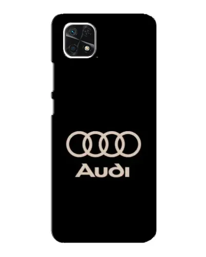 Чехол для Samsung Galaxy A22 5G с картинкой «Audi — золотой логотип» Чехол для Samsung Galaxy A22 5G с картинкой «Audi — золотой логотип»