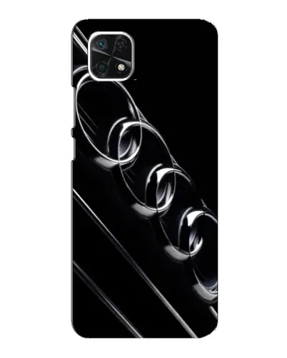 Чехол для Samsung Galaxy A22 5G с картинкой «Audi — абстрактные кольца» Чехол для Samsung Galaxy A22 5G с картинкой «Audi — абстрактные кольца»
