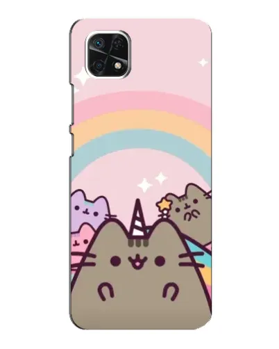 Чехол для Samsung Galaxy A22 5G с картинкой «Единорог Pusheen» Чехол для Samsung Galaxy A22 5G с картинкой «Единорог Pusheen»