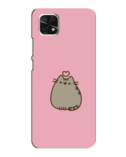Чехол для Samsung Galaxy A22 5G с картинкой «Pusheen сердце» Чехол для Samsung Galaxy A22 5G с картинкой «Pusheen сердце»