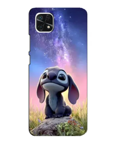 Чохол для Samsung Galaxy A22 5G з картинкою «Стіч на світанку» Чохол для Samsung Galaxy A22 5G з картинкою «Стіч на світанку»