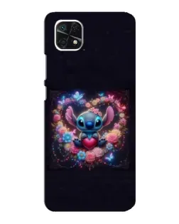 Чохол для Samsung Galaxy A22 5G з картинкою «Stitch у квітах» Чохол для Samsung Galaxy A22 5G з картинкою «Stitch у квітах»