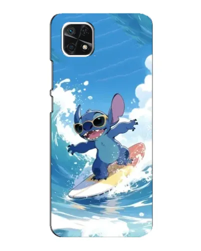 Чохол для Samsung Galaxy A22 5G з картинкою «Стіч на хвилі» Чохол для Samsung Galaxy A22 5G з картинкою «Стіч на хвилі»