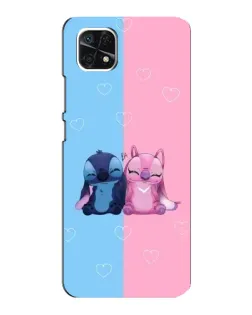 Чохол для Samsung Galaxy A22 5G з картинкою «Stitch та Angel Love» Чохол для Samsung Galaxy A22 5G з картинкою «Stitch та Angel Love»