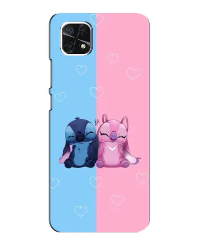 Чохол для Samsung Galaxy A22 5G з картинкою «Stitch та Angel Love» Чохол для Samsung Galaxy A22 5G з картинкою «Stitch та Angel Love»