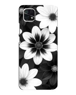 Чохол для Samsung Galaxy A22 5G з картинкою «Монохромні айстри» Чохол для Samsung Galaxy A22 5G з картинкою «Монохромні айстри»