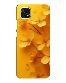 Чохол для Samsung Galaxy A22 5G з картинкою «Золоті пелюстки» Чохол для Samsung Galaxy A22 5G з картинкою «Золоті пелюстки»